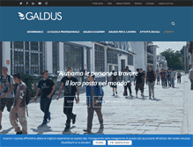 Tablet Screenshot of galdus.it